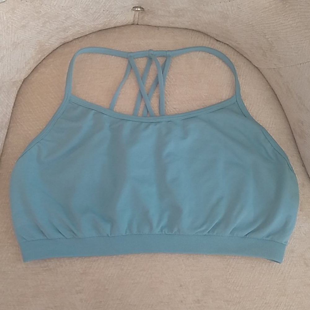 Fabletics strappy sports bra, size XL, no tags